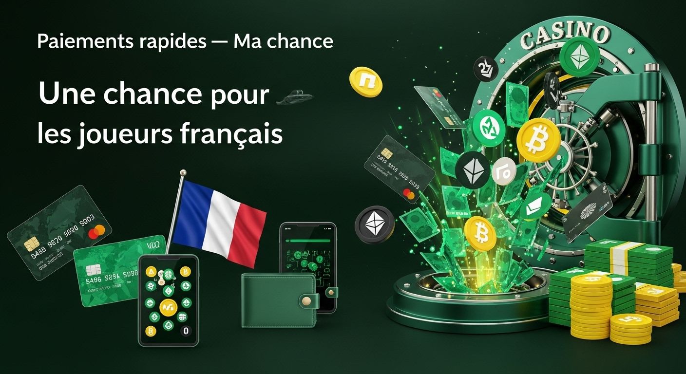 Paiements et retraits machance casino 15 euros